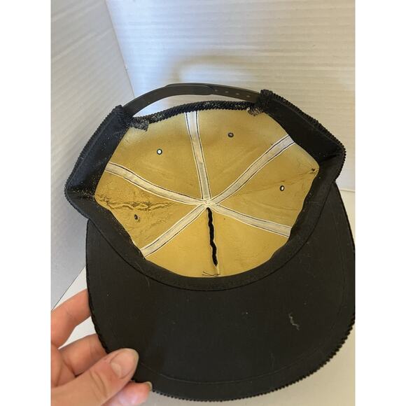 Vintage Stylemaster Indy 500 Corduroy Snapback Hat Made in USA - Picture 2 of 2